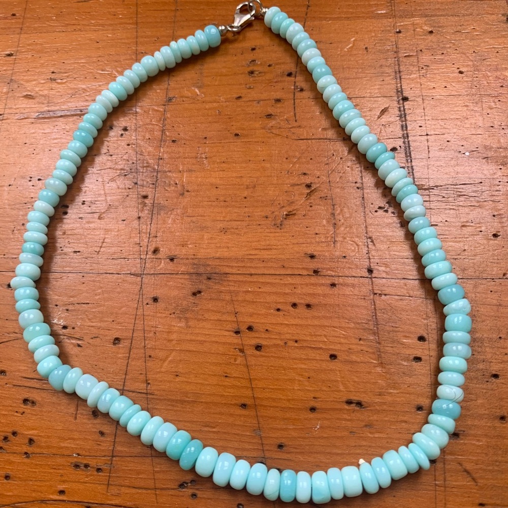 Opal Gemstone Necklace 🪬🤍